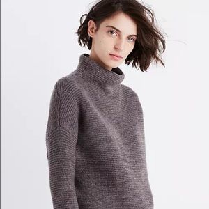 Madewell Southfield Mock Neck Sweater